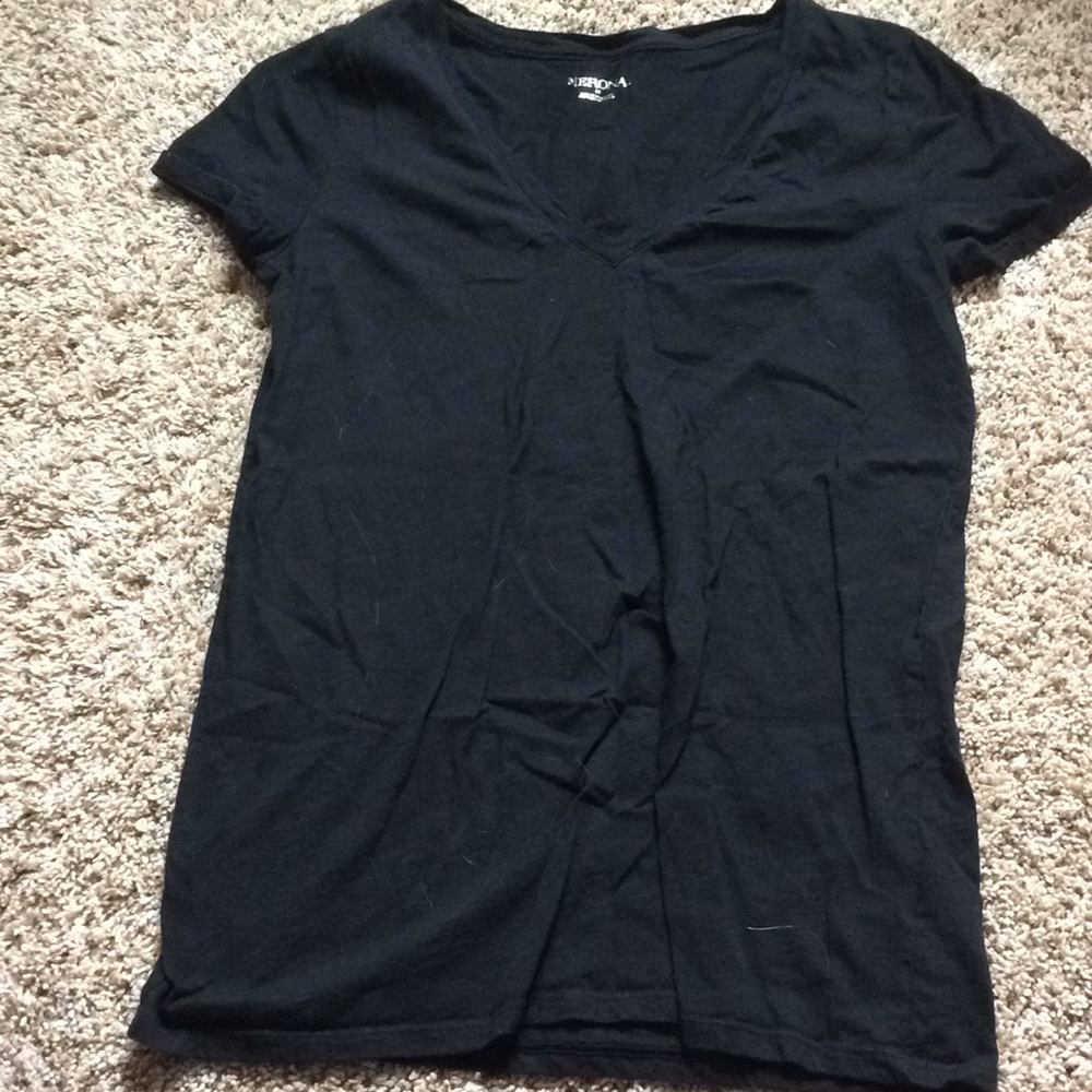 Classic black tee